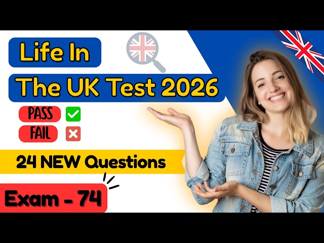 Life in The UK Test 2026 | Latest Question & Answer (Must Watch) | Part 74 Practice Test 🇬🇧