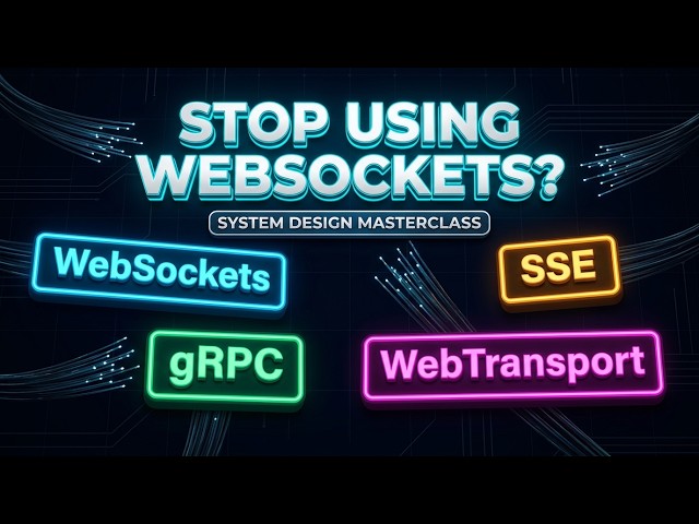 WebSockets vs gRPC vs SSE vs WebTransport: The Complete Real-Time Architecture Guide