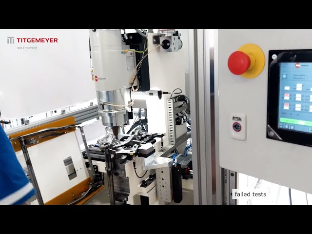 Testing and correct setting of the Radial riveting station for sidemember_Titgemeyer T&A