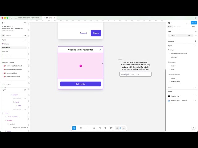Silk Design System: How to use slots for scalable components (Figma tutorial)