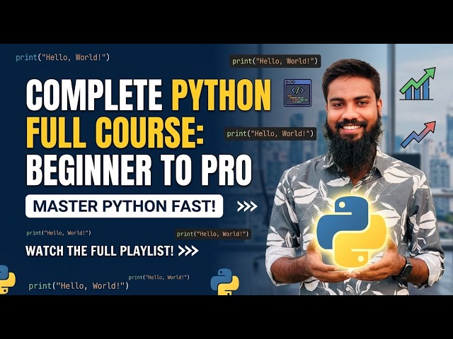 Video 08 | Python Functions Explained for Beginners | Create & Use Functions | Python Tutorial