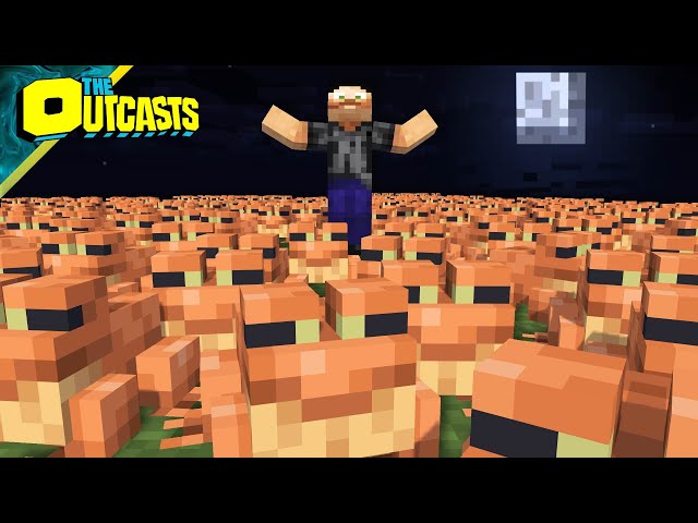 Outcasts 2 Ep. 2!  It's a Gift, Not REVENGE! 100 Minecraft Frogs for Wenzo!