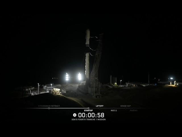 Scrub: SpaceX aborts Falcon 9 rocket launch from California for the Space Development Agency