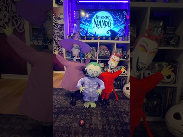FINALLY! @halloweencostumes #nightmarebeforechristmas #disney #animatronic #halloween