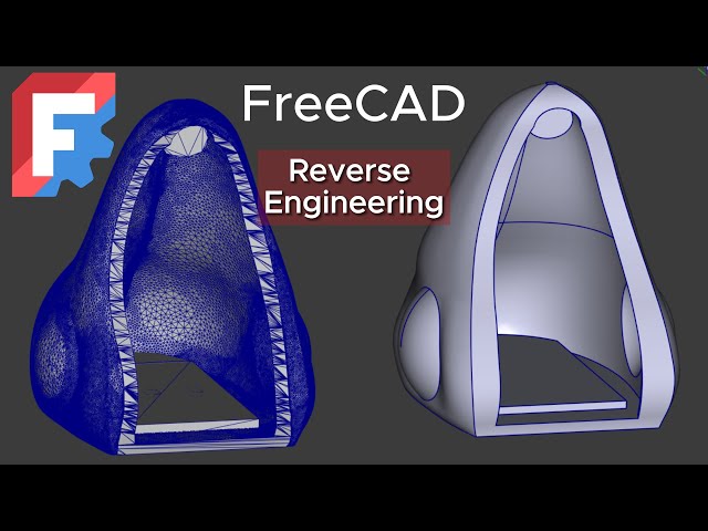 Reverse Engineering An Organic Shape In FreeCAD 1.0.1