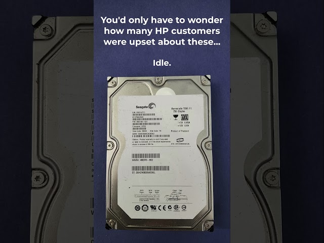 Seagate Barracuda 7200.11 ST3750630AS HDD Sounds | #harddrivesounds