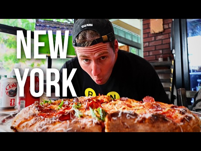 I flew to New York City just to eat a slice of pizza...
