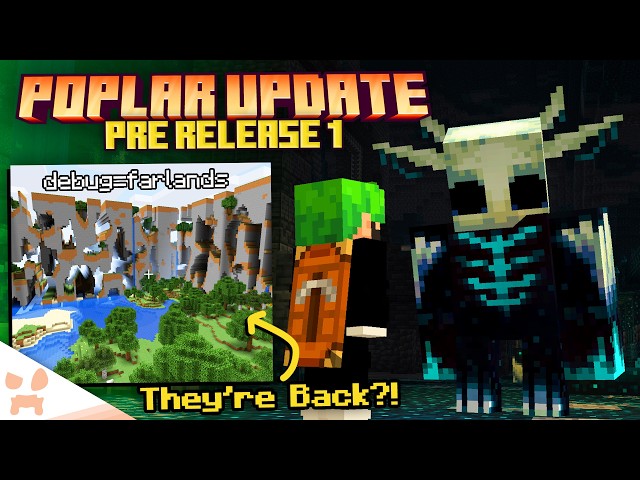 THE FARLANDS ARE BACK + NEW OG WARDEN VARIANTS REVEALED! | Minecraft 26.3 Pre Release 1