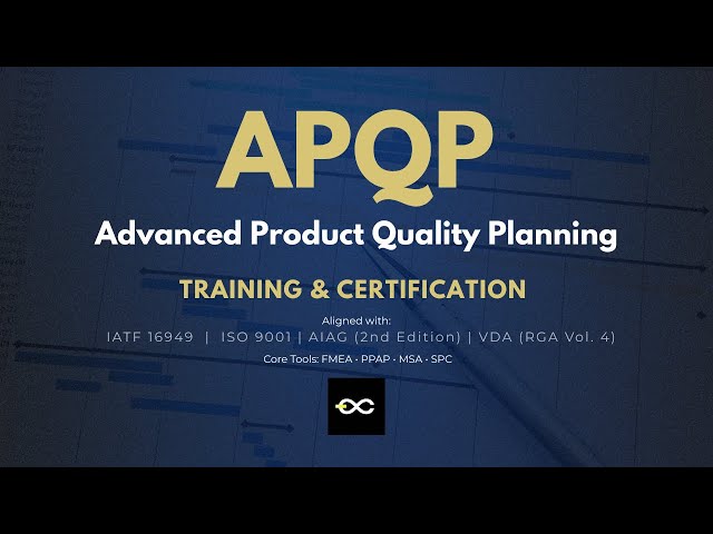 APQP: The 5 Phases of Advanced Product Quality Planning Explained with Examples