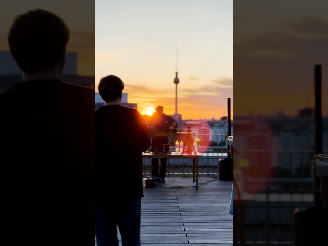 SumUp Berlin office rooftop party 🎉