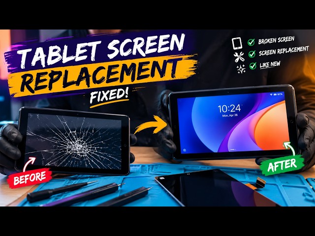 Tablet Screen Replacement | Broken Screen Repair
