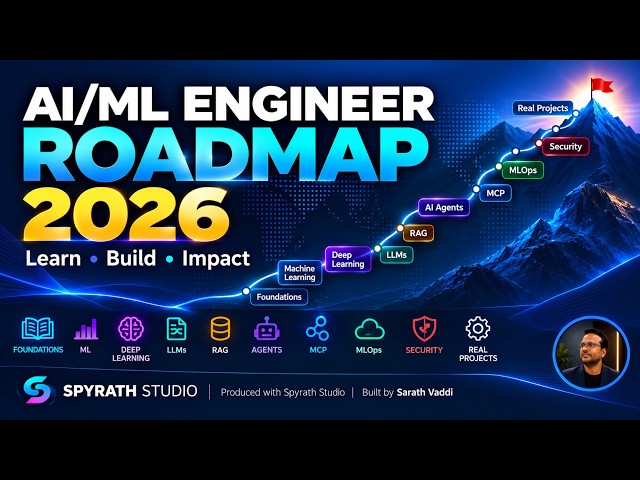 AI/ML Engineer Roadmap 2026: From Python to Production (Complete Guide)