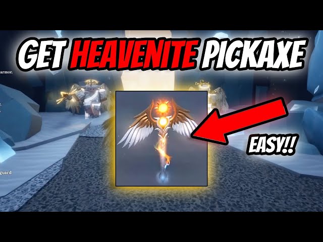 How To Get Heavenite Pickaxe FULL GUIDE The Forge! – How To Complete the Update (The Forge Update)