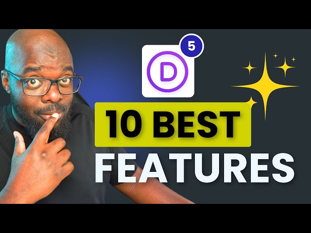 Divi 5  - 10 Best Best Features