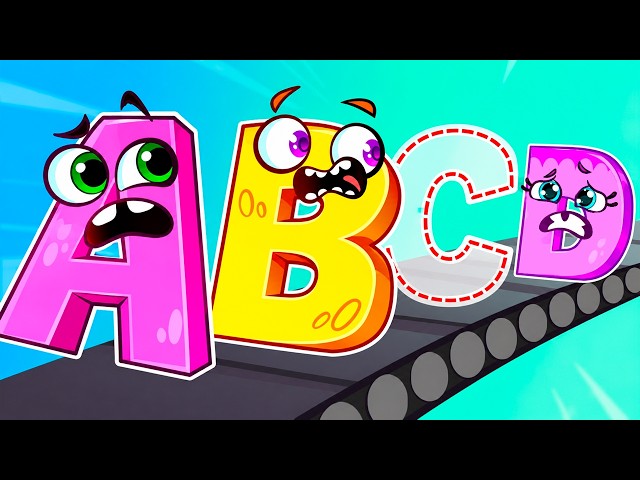 Funny ABC Song! + Numbers, Feelings & Emotions Cartoons