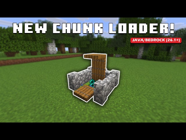 Minecraft NEW Chunk Loader 26.1+  (JAVA/BEDROCK)