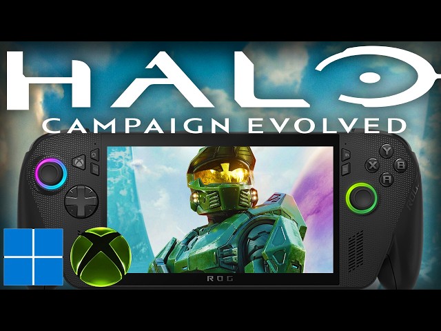 HALO CAMPAIGN EVOLVED ROG XBOX ALLY X Performance First Look: Is it Playable?