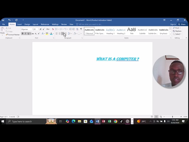 HOW TO OPEN MICROSOFT WORD AND HOW TO SAVE THE FILE 