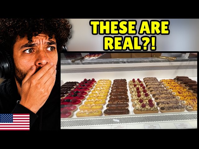American Reacts to Ultimate Paris Food Tour! *We Need This*