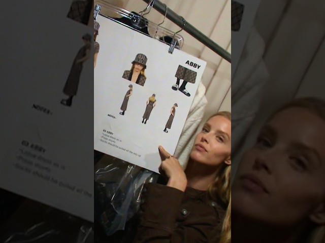 TOMMY HILFIGER | Abby Champion takes us backstage for a day at the Tommy Hilfiger Spring 2027 show