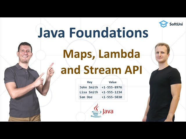 [7/13] Maps, Lambda and Stream API - Java Foundations Certification