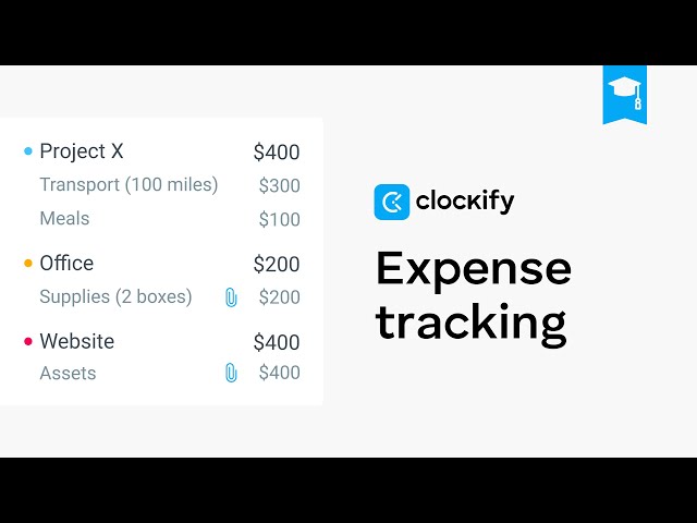 Clockify Tutorial: Tracking Expenses