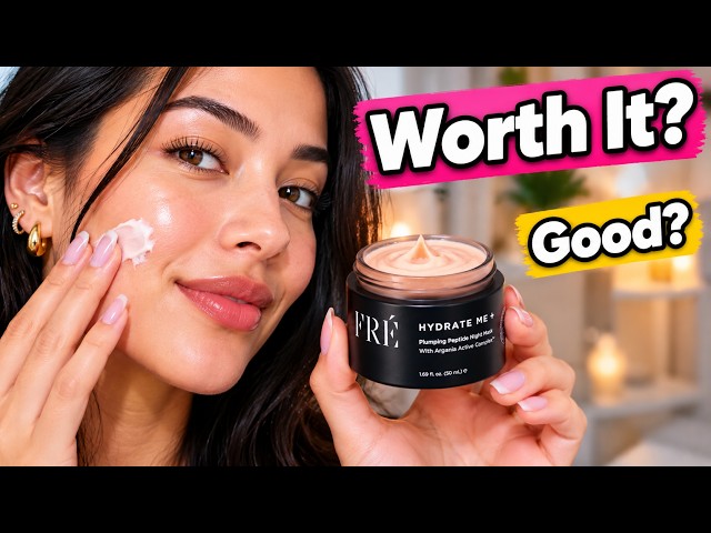 I Tried the FRÉ Night Mask for 7 Days (My Skin Changed!)