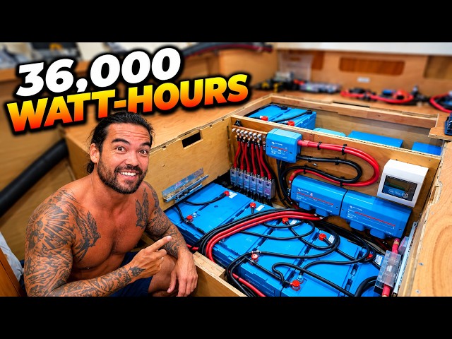 Removing CONTROVERSIAL Lithium Batteries Off My Boat! - (Part 2) - Episode 381