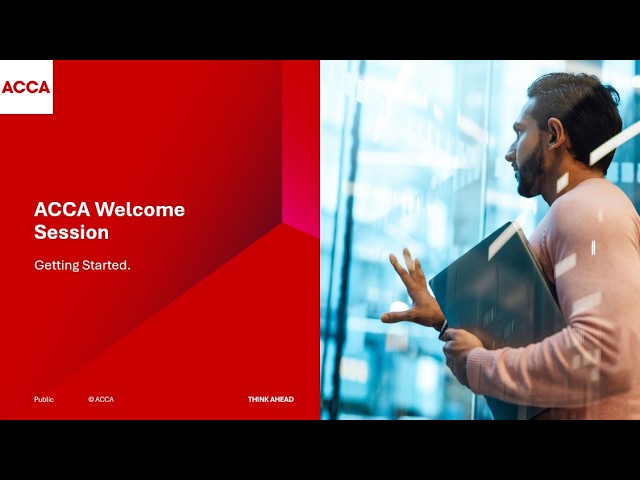 ACCA Welcome Session
