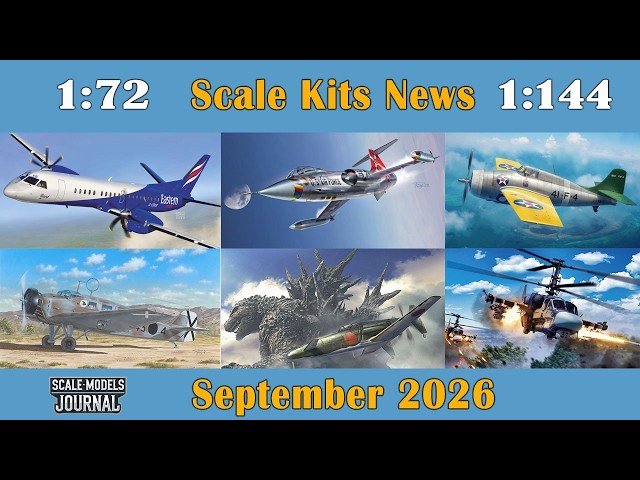 Scale Models News / Aviation 1:72, 1:144, 1:200 - September 2026