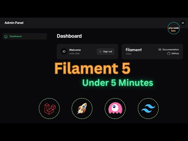 🤯How to Install & Setup Filament 5 in Under 5 Minutes | Laravel 13 Admin Panel