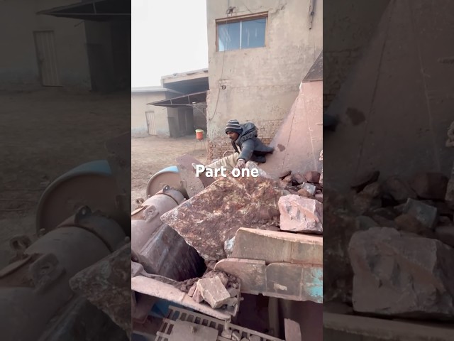 "Huge Rocks Crushing Process. Super Satisfying Stone Crushing Process by Jaw Crusher #rockcrusher"
