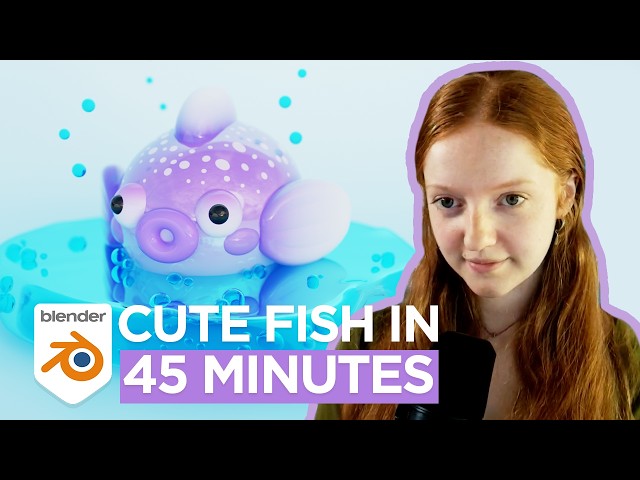 Cute Blender Character Tutorial (beginner friendly!)