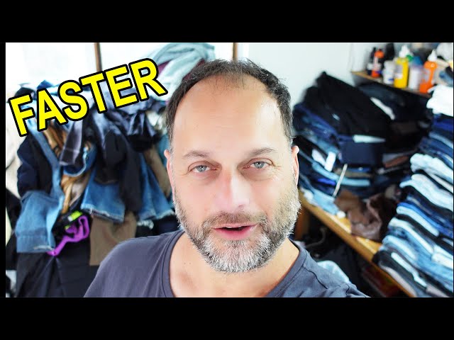 HOW TO LIST JEANS ON EBAY FASTER