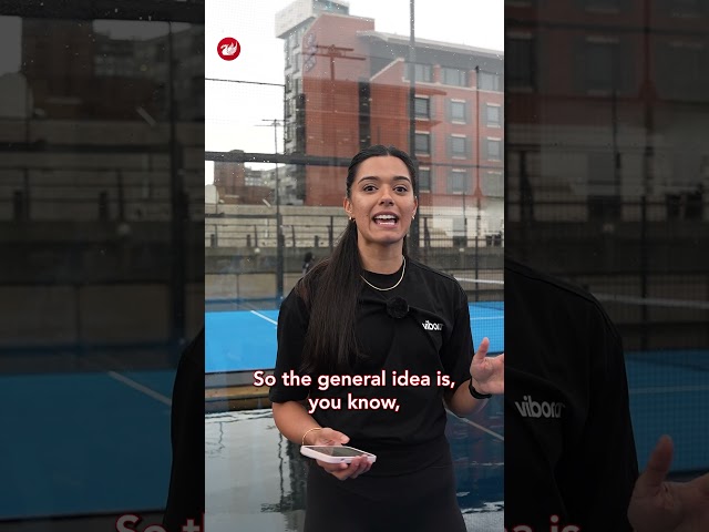 Liverpool's FLOATING padel courts finally open