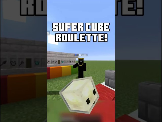 Sulfer Cube Roulette! #minecraft #minecraftshorts #minecraftminigames