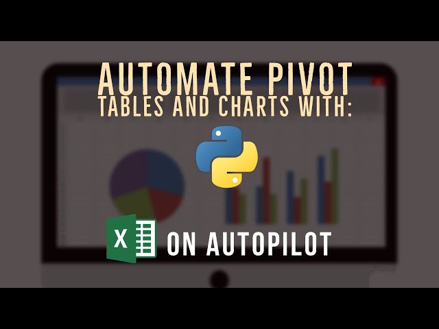 Automate Pivot Tables and Charts with Python | Excel Automation Hacks
