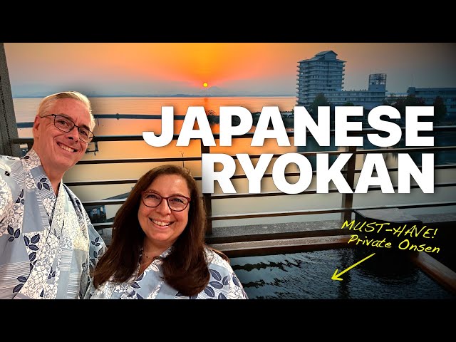 Japanese Luxury Hotel with PRIVATE Hot Spring ONSEN | Ryokan Experience