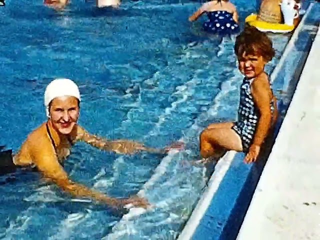 1960s - BUTLINS, MINEHEAD, CHILDREN PLAYING DANGEROUSLY OUT OF DOORS - look out for the next film. 