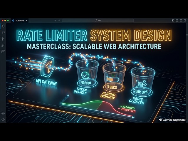 How Systems Block Billions of Bot Requests: Designing a Distributed Rate Limiter