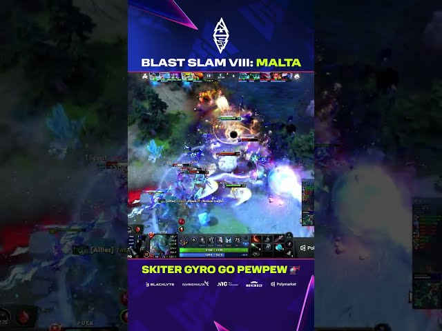 Skiter Gyrocopter goes PEWPEW 🔫🚁 @Aurora_Dota2