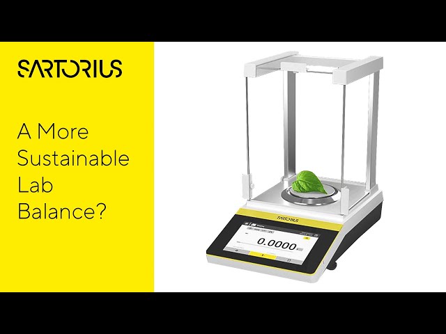 Reduce Waste and Save Energy in Your Lab with Quintix® Pro Standard Lab Balance