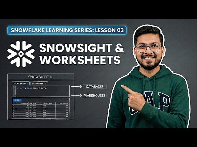 Snowflake Snowsight EXPOSED My Experience with User Interface & Worksheets