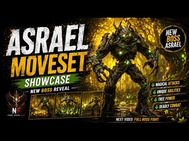 Asrael Boss Moveset Showcase | NF: Find Your Way #NFFindYourWay #Asrael #GameDev