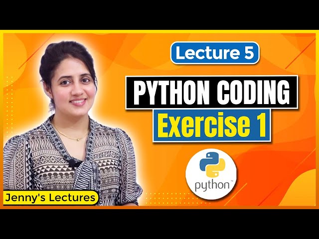 P_05 Coding Exercises for Beginners in Python - Exercise #1