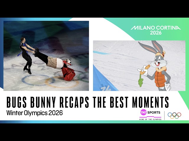The best moments of Milano Cortina 2026 with Bugs Bunny 💕