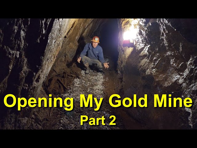 Opening My Gold Mine! Part 2: Making Gravel & Rehabbing The Floor