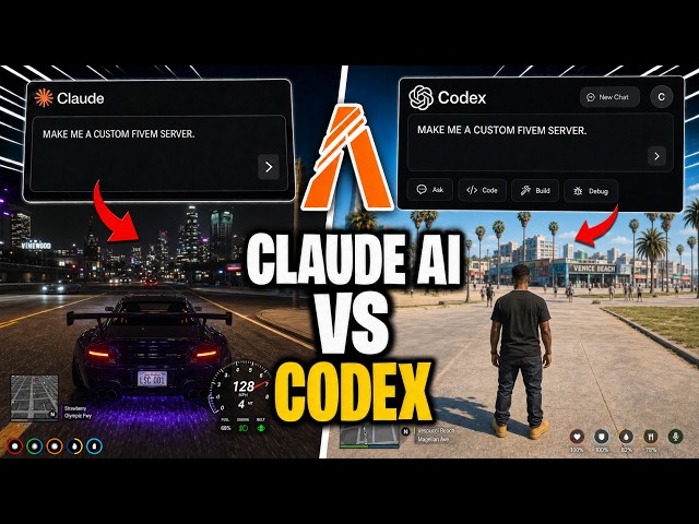 I Put Claude AI vs Codex to Build a FiveM Server... CRAZY!