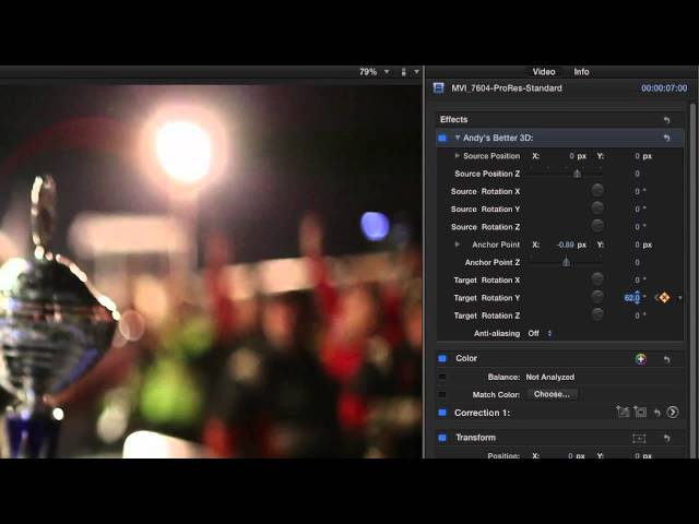 Andy's Free Better 3D Plugin for FCP, Premiere Pro, AE