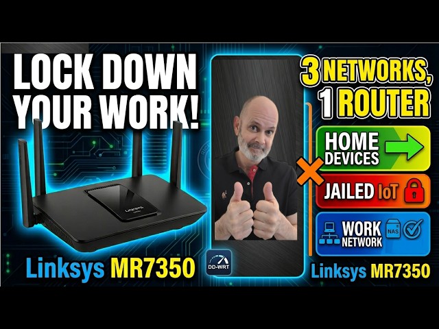 How to Create an Isolated Work/Lab Network on Linksys MR7350 (DD-WRT Part 4)